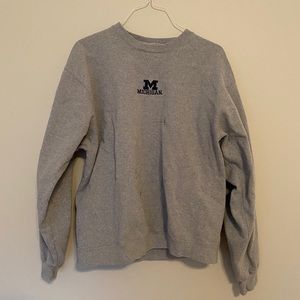 Michigan crew neck